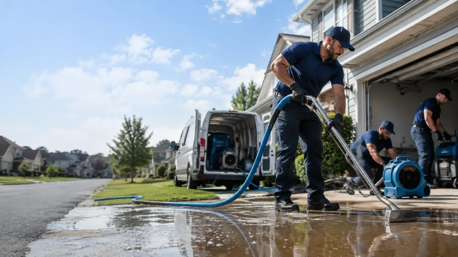 Flood Damage Restoration in Waltonville, IL